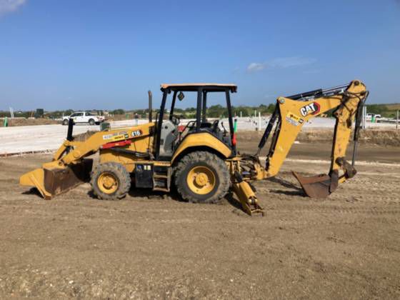 Retroexcavadora Caterpillar 416 