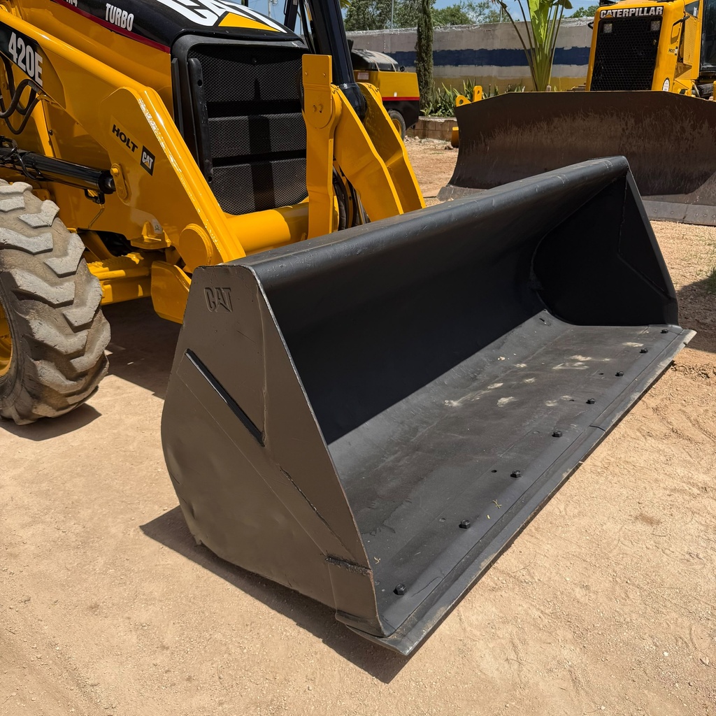 Retroexcavadora Caterpillar 420E 4x4 Kit Martillo Brazo Extensible 2010