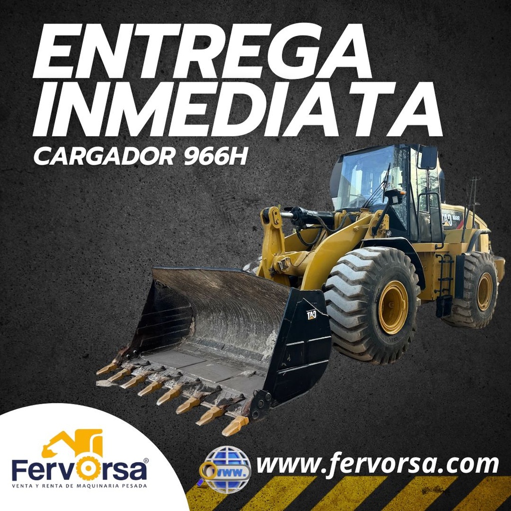 Cargador 966H Renta Cat 