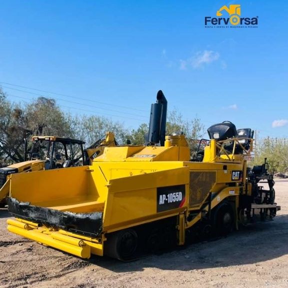 Pavimentadora Caterpillar AP1055D 2009 | Asphalt Paver con Screed Calentado 10-20B