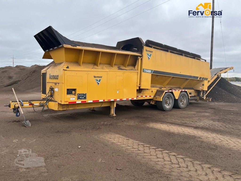 Criba Vermeer TR6400 2022 | Trommel de Alto Rendimiento para Clasificación de Materiales