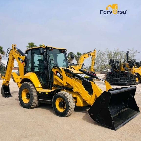 Retroexcavadora Caterpillar 430F2 2018 | Retroexcavadora 4x4 con Extendahoe y Acople Rápido