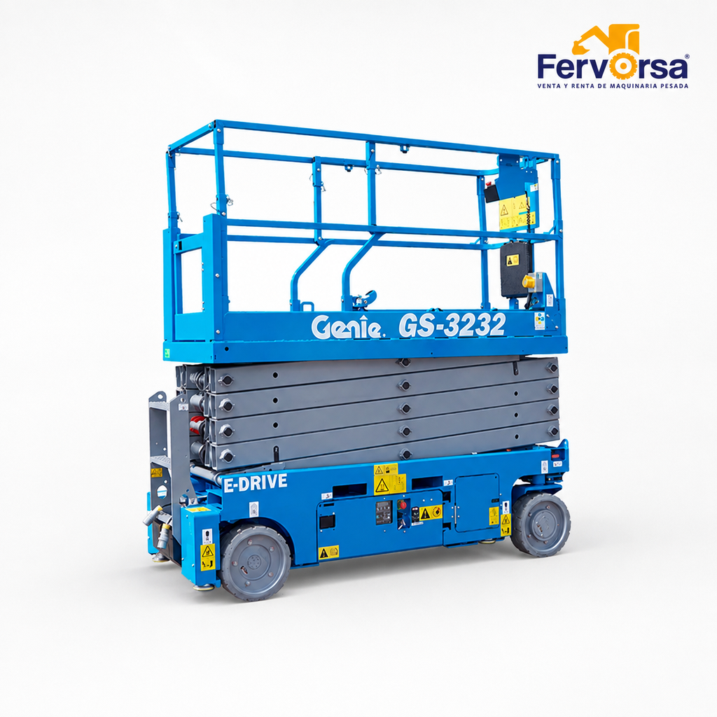 Plataforma de tijera Genie GS-3232 E-Drive 2023 | Electric Scissor Lift 