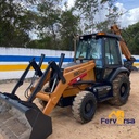 Retroexcavadora Case 580 Super L 4x4  2000| Retroexcavadora con Kit Hidráulico y Cabina Cerrada