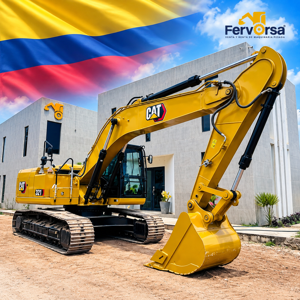 Excavadora Marca Caterpillar Modelo 321 Año 2026