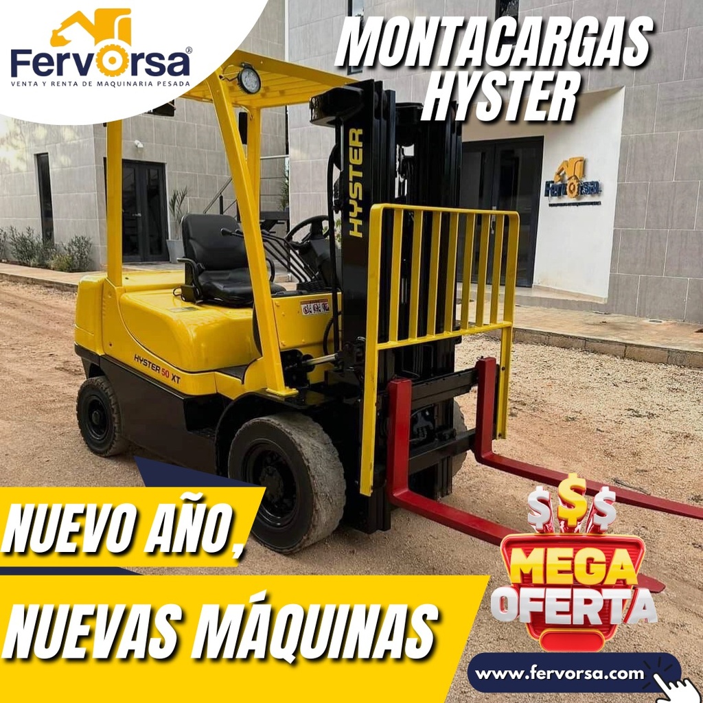 Montacarga Hyster H50XT 2018 