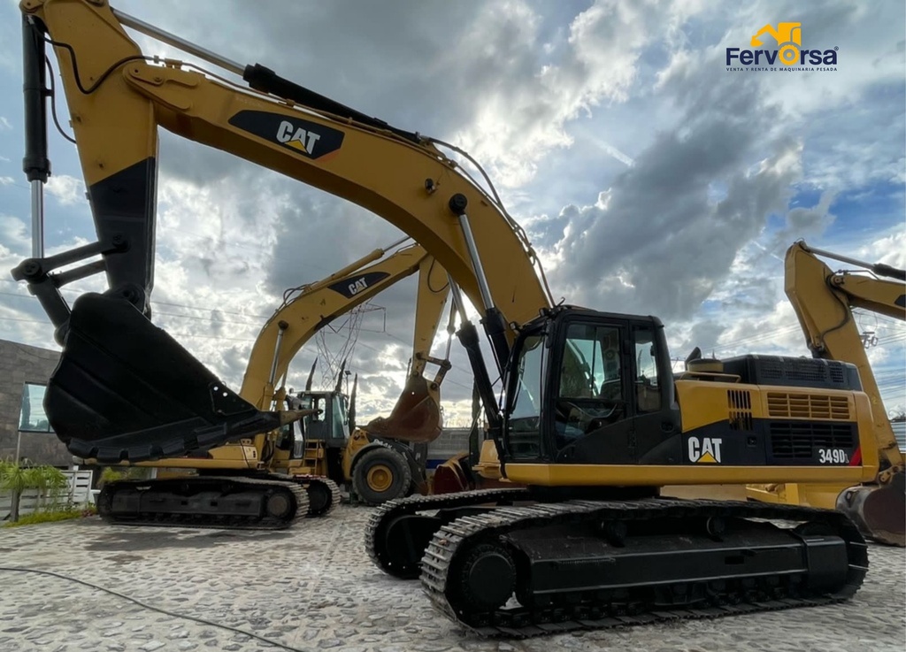 Excavadora Caterpillar 349D 2012 