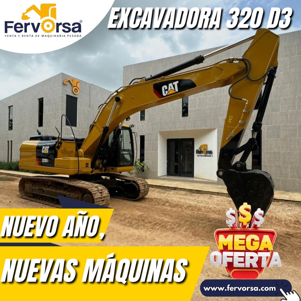 Excavadora 320D3 2021
