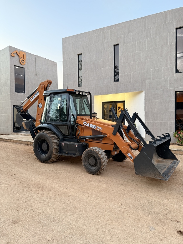  Retroexcavadora Case 580SL 4x4 | 3,000 hrs Cabina Cerrada Lista para Trabajo