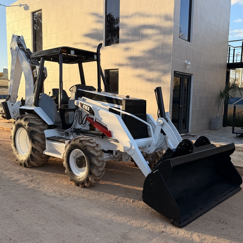 Retroexcavadora Caterpillar 416B 4x4 en Venta | 4,000 Horas con Acoplamiento Rápido 