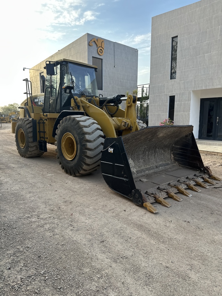 Cargador Frontal Caterpillar 966H 2010 | Wheel Loader de Alta Capacidad con Cabina Cerrada