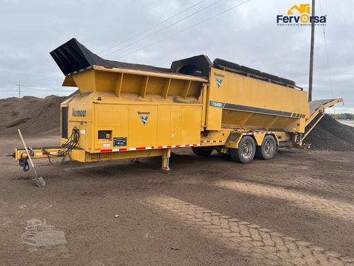 Criba Vermeer TR6400 2022 | Trommel de Alto Rendimiento para Clasificación de Materiales