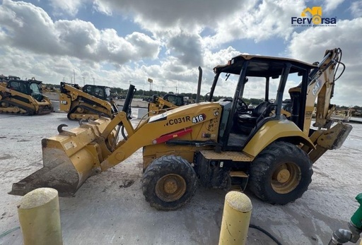 [1804] Retroexcavadora Caterpillar 416 2025 | Retroexcavadora 4x4 para Trabajo Profesional