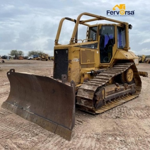 Bulldozer Caterpillar D6N | Tractor de Orugas con Ripper y Protección Forestal 