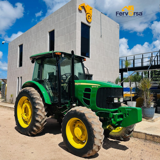 [6059] Tractor John Deere 6100D | Utility Tractor 