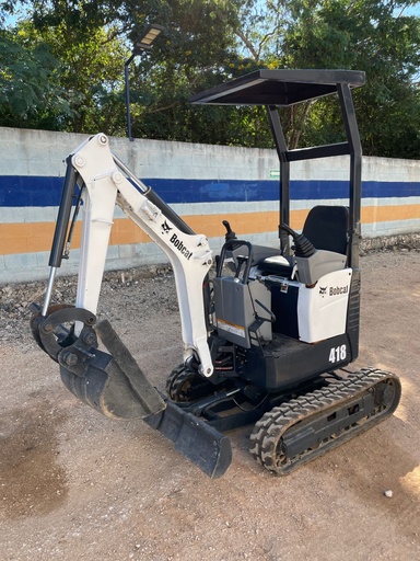 [1601] Mini Excavadora Bobcat 418 