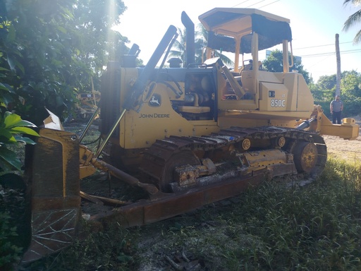 Bulldozer John Deere 850C 2003 | Tractor de Orugas con Ripper y Cuchilla Bull 