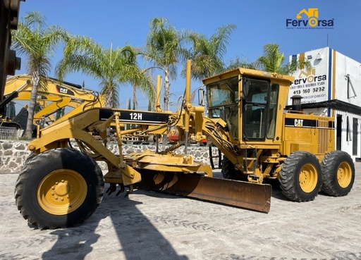 [0612] Motoconformadora Caterpillar 12H 2002 | Motor Grader con Ripper y Cabina Cerrada
