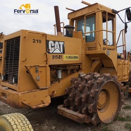 Compactador Caterpillar 815B | Compactador de Relleno Sanitario con Motor CAT 3306