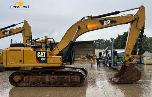 Excavadora Caterpillar 336FL 2018 | Excavadora de Alto Rendimiento con Cabina Cerrada