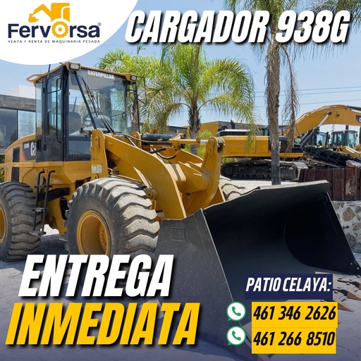 [0444] Cargador Frontal Caterpillar 938G Serie II 2007 