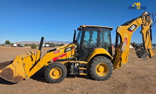 [0500] Retroexcavadora Caterpillar 440 2023 | Retroexcavadora 4x4 