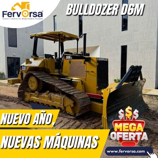 [1546] Tractor Bulldozer Caterpillar D6M 2004