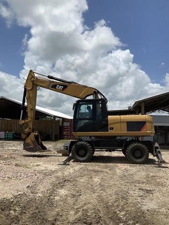 [M318D] EXCAVADORA DE RUEDAS CAT M318D 