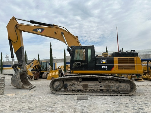 [1886] Excavadora Caterpillar 345B Serie II 2005 | 10,000 hrs con Cucharón 1.8 m³ y Undercarriage 90%